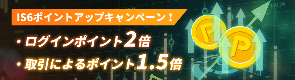 IS6ポイントアップキャンペーン
